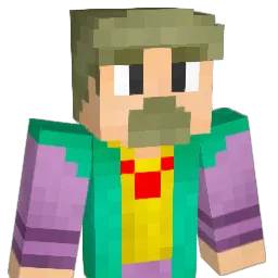 Bacjo Minecraft avatar bust