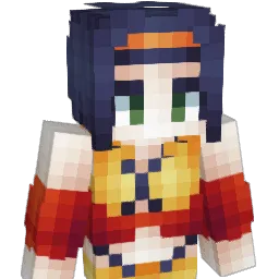 Back028 Minecraft avatar bust