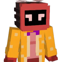 Backdouble Minecraft avatar bust