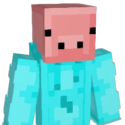 BaconMiner Minecraft avatar bust