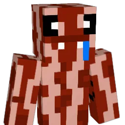 Baconslife Minecraft avatar bust