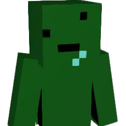 Baconstick Minecraft avatar bust