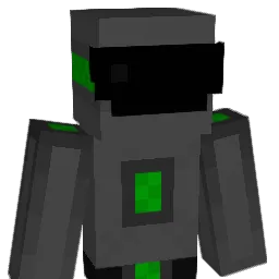 BadButton Minecraft avatar bust