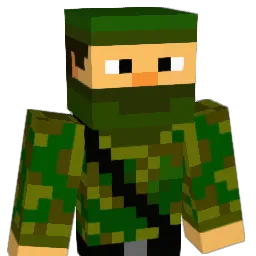 BadNews45 Minecraft avatar bust