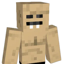 BadPega Minecraft avatar bust
