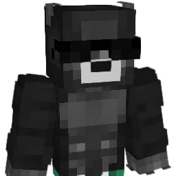 BaddestHound Minecraft avatar bust