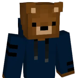 BaeRx Minecraft avatar bust