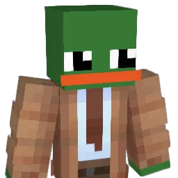 Bagelsause Minecraft avatar bust