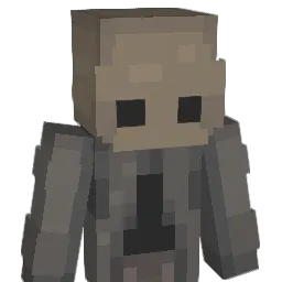 Baggsterr Minecraft avatar bust