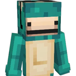 Baglomme Minecraft avatar bust