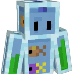 Bagoffish Minecraft avatar bust
