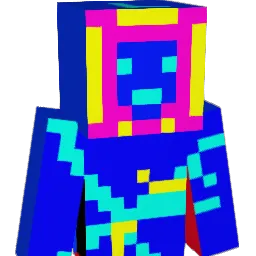 Bagwaman Minecraft avatar bust