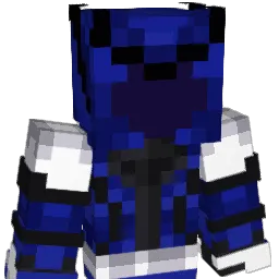 BahamutBlue Minecraft avatar bust