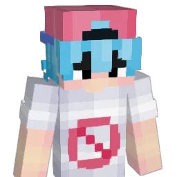 BaiGaGa Minecraft avatar bust