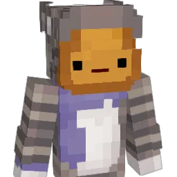 BakerKatze Minecraft avatar bust
