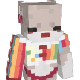 Baksie Minecraft avatar bust