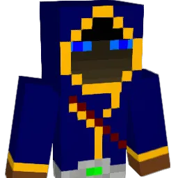 Bakuro Minecraft avatar bust