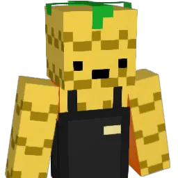 BaldAnanas Minecraft avatar bust