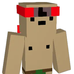 Baldheadcorgan Minecraft avatar bust