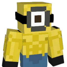 Banaanaaaa Minecraft avatar bust
