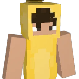 BananaBooy Minecraft avatar bust