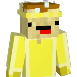 Minecraft-Avatar von BananaSplitGuy: Büste