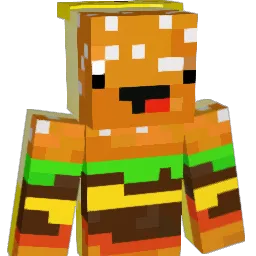 BananenBurger Minecraft avatar bust