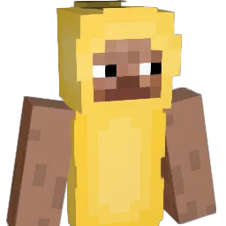 Bananesoep Minecraft avatar bust