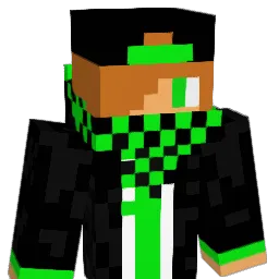 Bananslukare Minecraft avatar bust