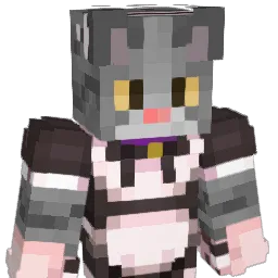 BananyuCat Minecraft avatar bust