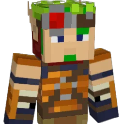 Bankurofuto Minecraft avatar bust