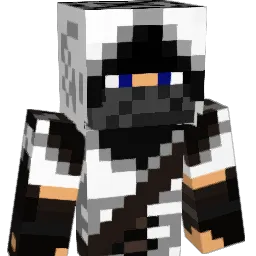 Bannid Minecraft avatar bust