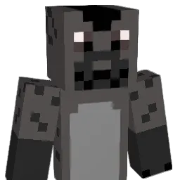 Banzai Minecraft avatar bust