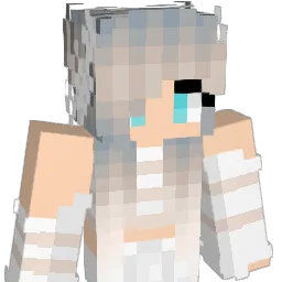 Barbieprinsessan Minecraft avatar bust