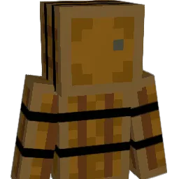 Barrelz Minecraft avatar bust