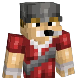 Baseballers Minecraft avatar bust