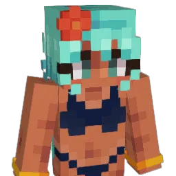 Based_Akko Minecraft avatar bust