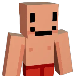 BasicBaldMan Minecraft avatar bust
