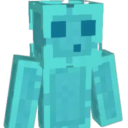 BatDinoBat Minecraft avatar bust
