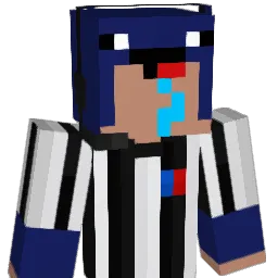 BatKid Minecraft avatar bust