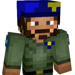 BatsenDan Minecraft avatar bust