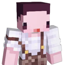 BbakKim1 Minecraft avatar bust