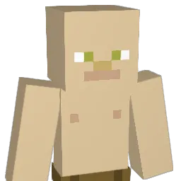 Be3perino Minecraft avatar bust
