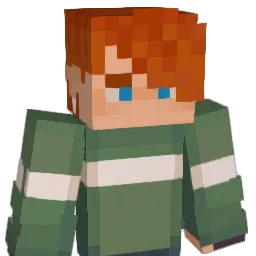 BeanBlocks Minecraft avatar bust