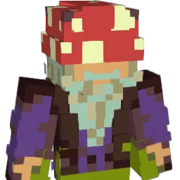 BeanGnome Minecraft avatar bust
