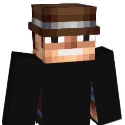 Beanhead Minecraft avatar bust