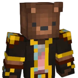 BearGrills Minecraft avatar bust