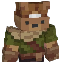 BearOh Minecraft avatar bust