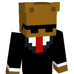 BearaTie Minecraft avatar bust