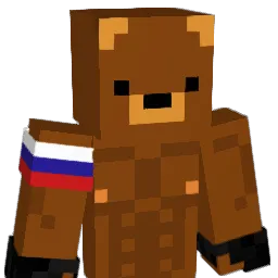 Bearinator Minecraft avatar bust